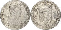 France 1/2 Écu à la mèche longue Louis XIV, Bayonne, Silver -