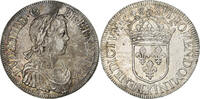 France Écu à la mèche longue Louis XIV, Bordeaux, Silver -