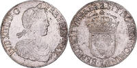 France Ecu Louis XIV, Écu à la mèche longue, Bayonne, Silver -