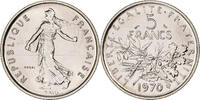 5 Francs 1970 Paris Frankreich Paris, ESSAI, Copper-nickel, STGL, Gadoury:771 STGL