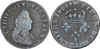 France Quatre deniers de Strasbourg Louis XIV, Strasbourg, Copper -