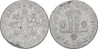 France XXX Deniers aux 2 L couronnés Louis XIV, Lyon, Billon -