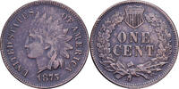 United States Cent Indian Head, U.S. Mint, Bronze, KM:90a -