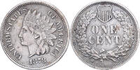 United States Cent Indian Head, U.S. Mint, Bronze, KM:90a -