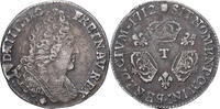 France 1/10 Écu aux 3 couronnes Louis XIV, Nantes, Silver -