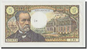 France 5 Francs Pasteur, 1969-02-06, Fayette:61.09, KM:146b -