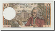 France 10 Francs Voltaire, 1968-11-07, Fayette:62.35 -