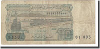 Algeria 10 Dinars Banknote, 1983-12-02, KM:132a -