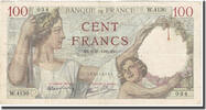France 100 Francs 1939-11-09, Fayette:26.14, KM:94 -