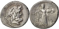 Denarius Coin, Procilia, Rome, Silver, Babelon:1 -