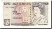 Great Britain 10 Pounds Banknote, Undated (1975-92), KM:379e -