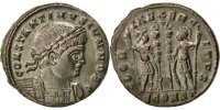 Nummus Coin, Constantine II, Arles, Copper, Cohen:127 -