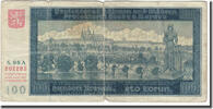 100 Korun 1940 Bohemia and Moravia Geldschein, KM:7a, SGE SGE