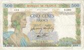 France 500 Francs La Paix, 1941-05-21, Fayette:32.17, KM:95b -