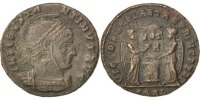 Nummus Coin, Constantine I, Arles, Copper, Cohen:639 -