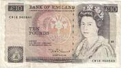 Great Britain 10 Pounds Banknote, KM:379b -