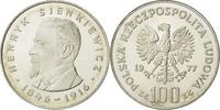 Poland 100 Zlotych Coin, Warsaw, Silver, KM:88 -