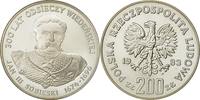 Poland 200 Zlotych Coin, Warsaw, Silver, KM:143 -