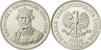 Poland 200 Zlotych Coin, Warsaw, Silver, KM:118 -