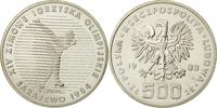 Poland 500 Zlotych Coin, Warsaw, Silver, KM:Pr496 -