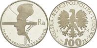 Poland 100 Zlotych Coin, Warsaw, Silver, KM:71 -