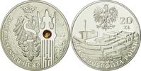 Poland 20 Zlotych Coin, Warsaw, Silver, KM:504 -