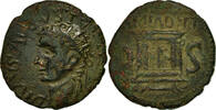 Dupondius 14 Rome  Münze, Augustus, Rome, Gallic imitation, S+, Bronze, RIC:81 S+