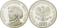Poland 100 Zlotych Coin, Warsaw, Silver, KM:98 -
