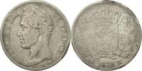 France 2 Francs Coin, Charles X, Toulouse, Silver, KM:725.9 -