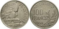France 100 Francs Coin, Cochet, Paris, Copper-nickel -