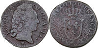 France Sol d'Aix Louis XV, Aix, Copper, Gadoury:279 -