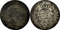 German States 3 Kreuzer, Groschen Coin, WURTTEMBERG, Wilhelm I -