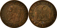 France Centime Coin, Napoleon III, Napoléon III, Strasbourg -