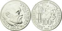 France 100 Francs Coin, Germinal, Silver, KM:957, Gadoury:900 -