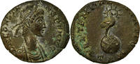 Half Maiorina Coin, Constans, Trier, Copper, RIC:234 -