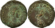 Half Maiorina Coin, Constans, Trier, Copper, RIC:234 -