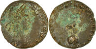 Half Maiorina Coin, Constans, Trier, Copper, RIC:234 -