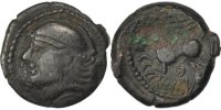 France Bronze Æ Coin, Suessiones, Bronze, Bronze, Delestrée:557 -