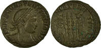 Follis Coin, Constantine II, Trier, Bronze, RIC:545 -