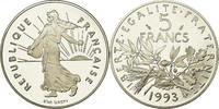 France 5 Francs FRANCE, Semeuse, Paris, KM #926a.2, Nickel Clad... -