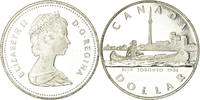 Canada Dollar Coin, Elizabeth II, Royal Canadian Mint, Ottawa -