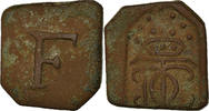 France 5 Centimes Coin, Fresnes sur Escaut, Bronze -