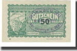 Austria 50 Heller Banknote, Hainfeld, Texte 2, 1920-12-31 -