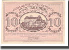 Austria 10 Heller Banknote, Rannariedl a.d. Donau O.Ö. Gemeinde, Texte -