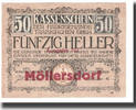 Austria 50 Heller Banknote, Traiskirchen, texte 1, 1921-05-31 -