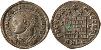 Nummus Coin, Constantius II, Arles, Copper, Cohen:167 -