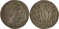Nummus Coin, Constantine I, Arles, Copper, Cohen:254 -