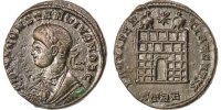Nummus Coin, Constantius II, Trier, Copper, Cohen:167 -