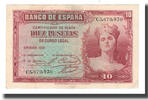 Spain 10 Pesetas Banknote, KM:86a -