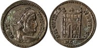Nummus Coin, Constantine I, Lyons, Copper, Cohen:454 -